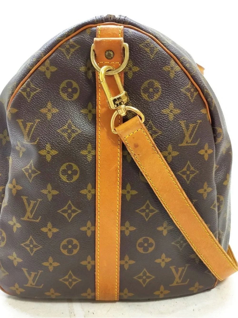 Louis Vuitton Monogram Canvas Duffel with Vachetta Leather Trim